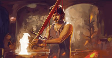 Leo Movie Thalapathy Vijay Painting 2023 #Leo #LokeshKanagaraj # ...