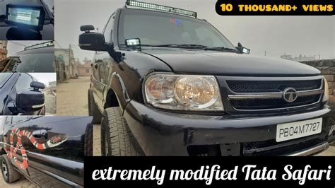 Tata Safari Dicor modified like a monster||Extremely Modified Tata ...