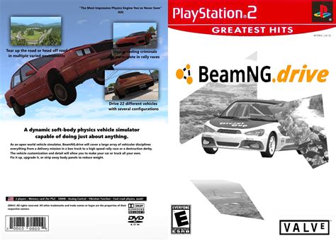 I made a BeamNG PS2 cover! | BeamNG