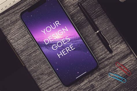 Iphone X Mockup #09 Graphic by Relineo · Creative Fabrica