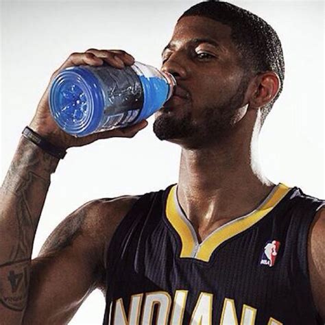 Paul George may have taken a shot at LeBron James with Gatorade picture ...