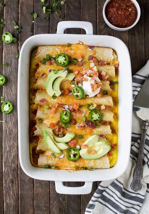 Overnight Breakfast Enchiladas | Easy Homemade Brunch Recipe