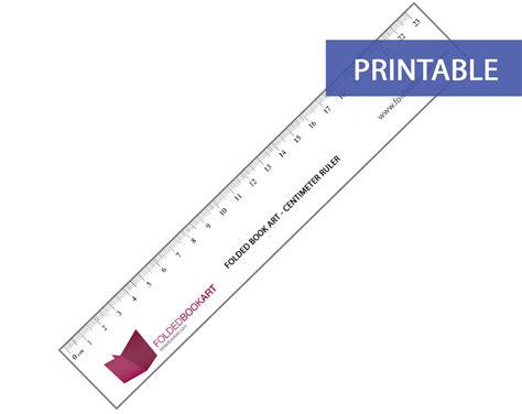 Printable Metirc Ruler - Printable Ruler Actual Size