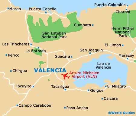 Valencia Maps and Orientation: Valencia, Carabobo, Venezuela