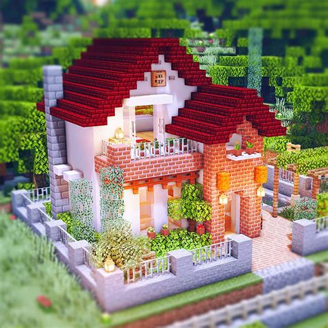 How to build a cute minecraft house