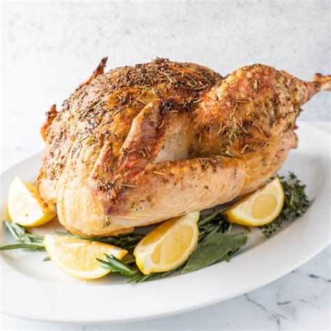 The BEST Herb Butter Turkey Recipe | Crispy Skin, Juicy Turkey