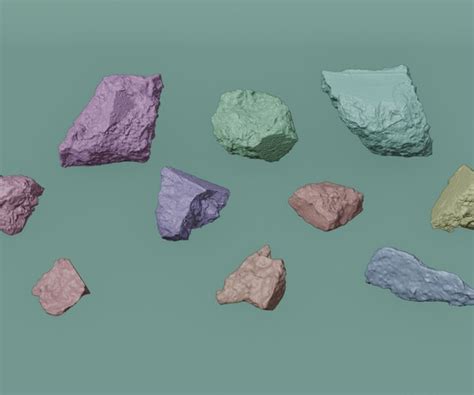 ArtStation - Concrete Rubble, Volume 2 | Resources