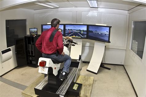 USACE motorcyclists test new USAREUR training simulator | Article | The United States Army