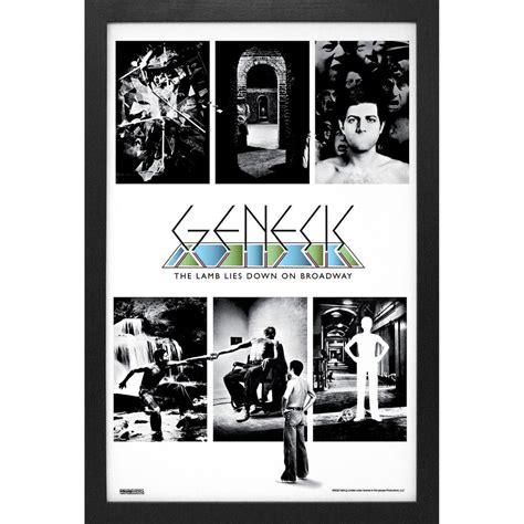 Genesis - Lamb Lies Down on Broadway 11x17 Framed Print | Shop the Genesis Official Store