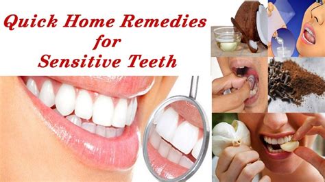 Quick Home Remedies for Sensitive Teeth - YouTube