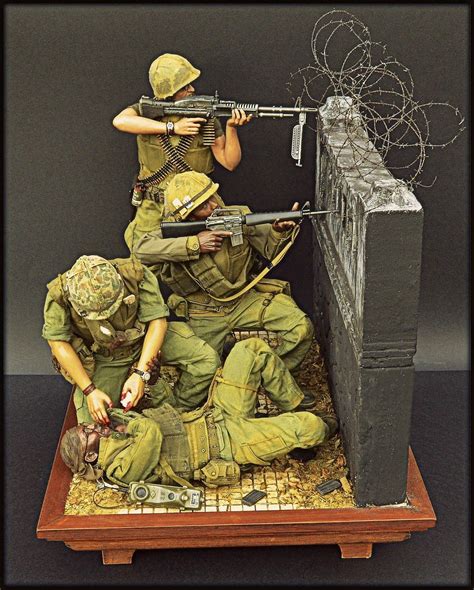 Military diorama, Diorama, Military figures