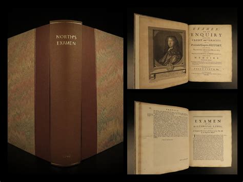 1740 1ed Roger North Examen Charles II Popish Plot | Barnebys