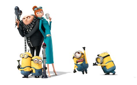 Despicable Me 3 Gru Minions Lucy Src Free Despicable - Despicable Me 2 Background - 2880x1800 ...