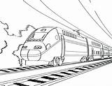 Steam Locomotive Coloring Page At GetColoringscom  Free Printable sketch template