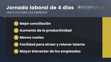 Jornada laboral 4 días ¿qué es y cómo influirá en las empresas?