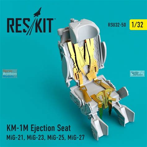RESRSU320050U 1:32 ResKit KM-1M Mig-21 Mig-23 Mig-25 Mig-27 Ejection ...