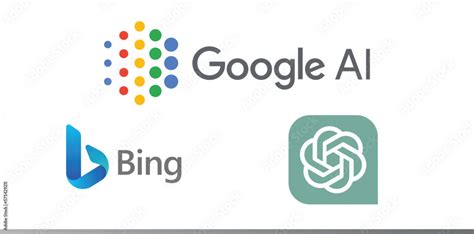 The best AI apps, Logo icon of Google Ai, Bing, Open Ai Vector ...