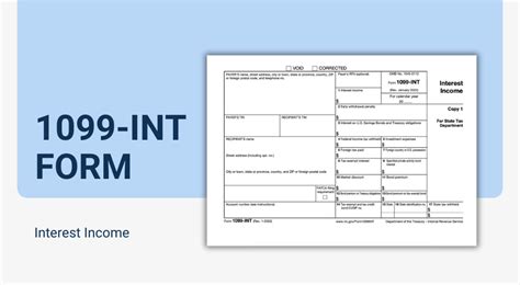 Tax Form 1099-INT ᐉ Printable IRS 1099-INT Form: Interest Income & 2023 Instructions in PDF