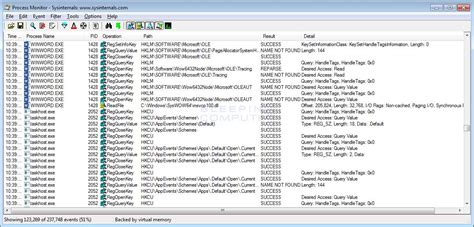 Download Process Monitor (ProcMon)