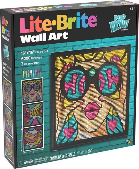 Lite-Brite Wall Art Templates