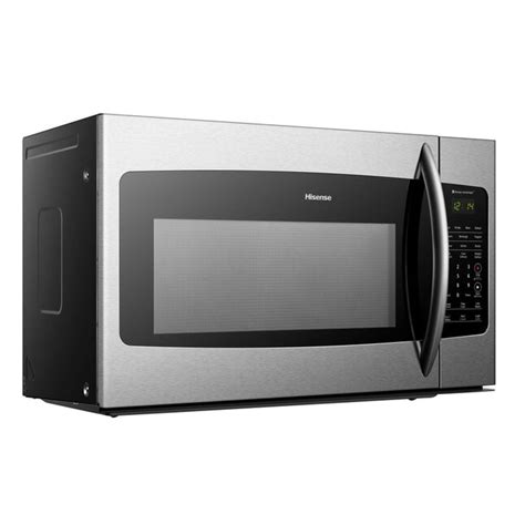 Hisense 1.7-cu ft 1000-Watt Over-the-Range Microwave with Sensor ...