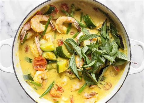 Cambodian Coconut Shrimp Soup Recipe