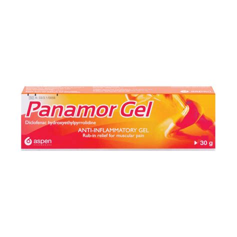 Panamor Anti-Inflammatory Gel 30g - Med365
