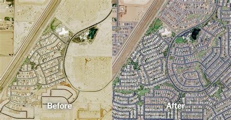 A Decade of Urban Transformation, Seen From Above