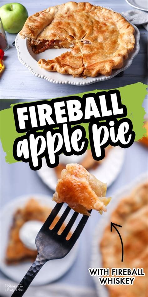 Fireball Apple Pie with Caramel | Kitchen Fun With My 3 Sons