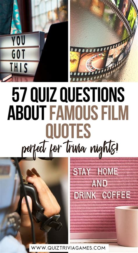 57+ Famous Movie Quotes Quiz Questions & Answers - Quiz Trivia Games