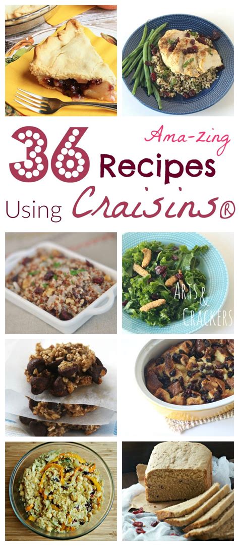 Ama-Zing Ways to Serve Craisins