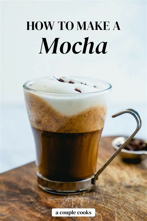 How to Make a Mocha | Recipe in 2021 | Espresso drink recipes, Mocha ...