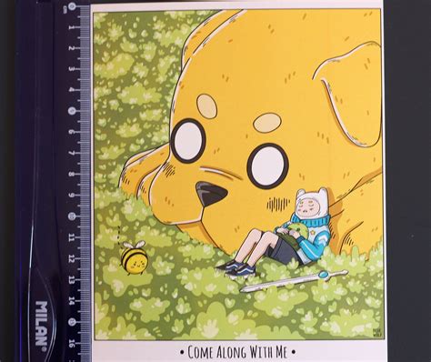 Adventure Time Finn the Human and Jake the Dog Print / Hora De - Etsy