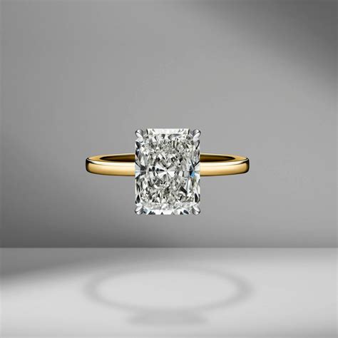 Radiant Cut Solitaire Engagement Ring – Material Good