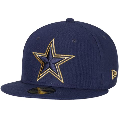 New Era Dallas Cowboys Navy Finest Fitted 59FIFTY Hat