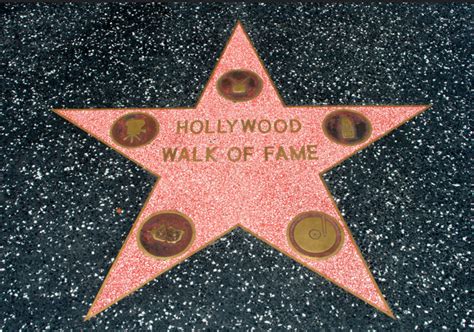 Hollywood Walk Of Fame - List of Rock Artist's Stars On The Walk