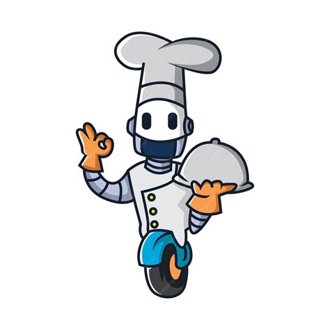 Premium Vector | Robot Chef