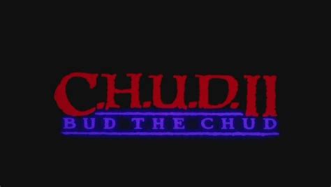 The Horrors of Halloween: C.H.U.D. II BUD THE CHUD (1989) Poster ...