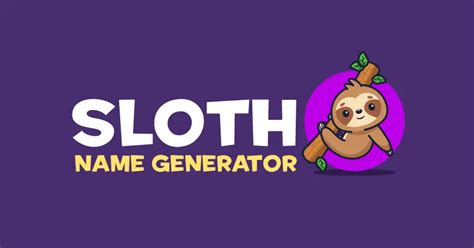 Sloth Names Generator (1000+ Best, Cute & Funny Naming Ideas)