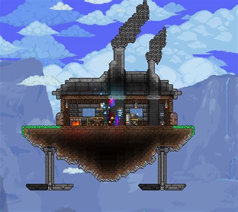 Steampunk House : r/Terraria