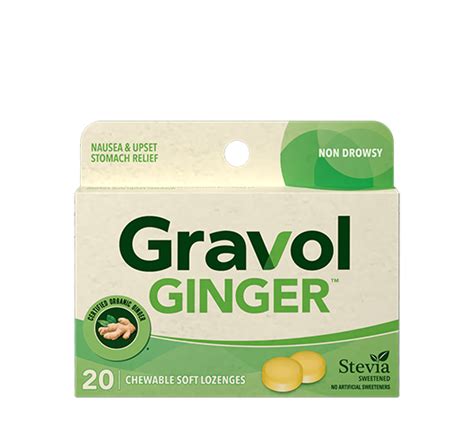 GRAVOL™ Ginger Lozenges | GRAVOL™