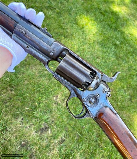Exceptionally Rare Colt Model 1855 Revolving Rifle with London Address for sale