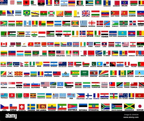 World flags collection hi-res stock photography and images - Alamy