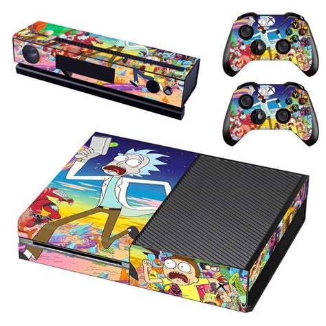 Rick And Morty Xbox One Skin for Xbox One Console, Controllers & Kinect ...