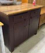 Modern Farmhouse Kitchen Island Work Table - Dixon's Auction at Crumpton