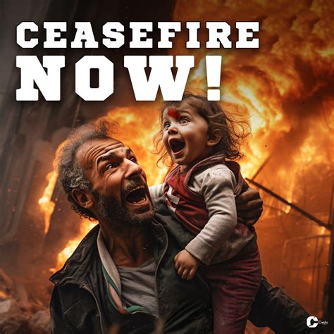 CEASEFIRE NOW! :: Behance