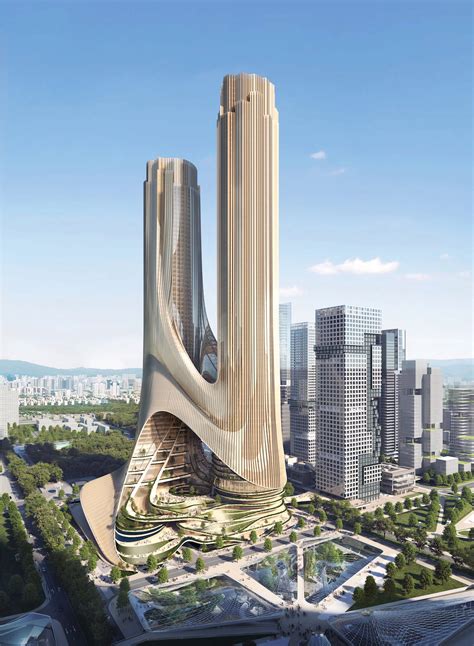 "Tower of the future": ZHA's design picked for Shenzhen Bay Super ...