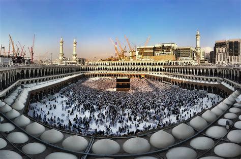 Download Panoramic Muslims Makkah HD 4K Wallpaper | Wallpapers.com