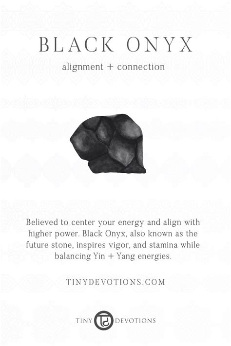 Black Onyx Healing Properties | Meditation crystals, Spiritual crystals, Crystal healing stones