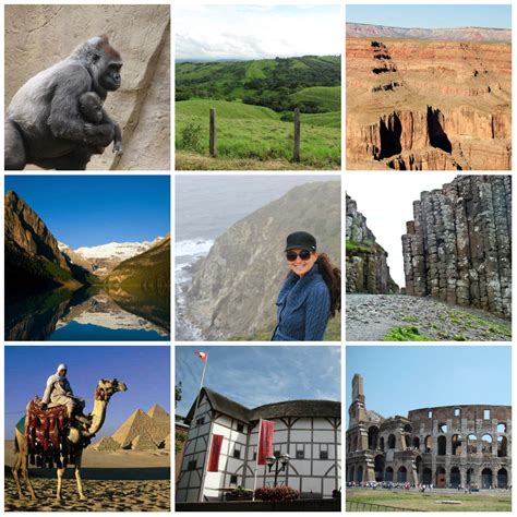 Top Ten Tourist Collage - Bucket List Publications